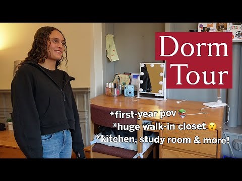 Harvard Dorm Tour 🏠 // First-Year Harvard Student (2024)