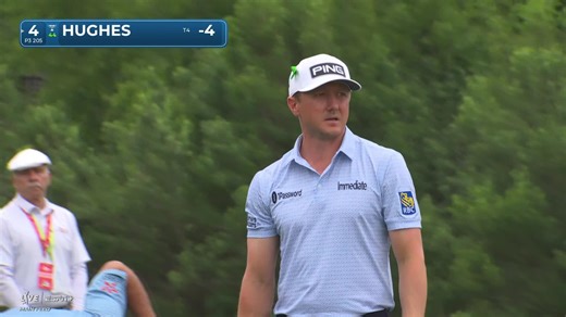 Mackenzie Hughes nearly aces No. 4 at THE CJ CUP