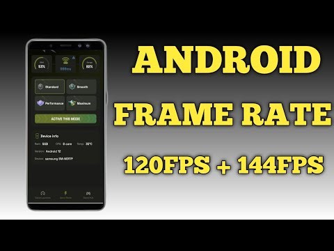 Unlock 120fps Android + Fps 144FPS No-Root 100% Working | Max FPS Fix Lag - No Root