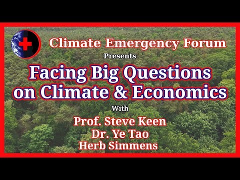 Facing Big Questions on Climate & Economics
