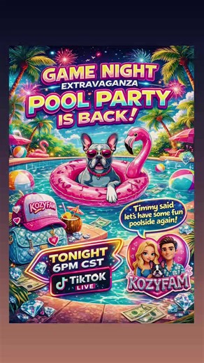 Game Night Extravaganza: Pool Party Returns!