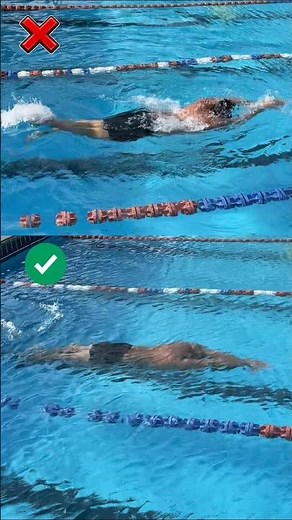 Tight Streamline and Dolphin Kicks to Begin Swimming