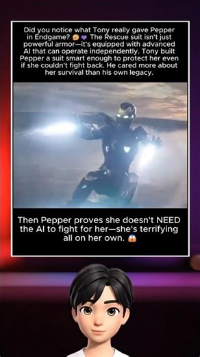 Only One Time Pepper Potts Fought Like Iron Man 🔥 #marvel #trending #mcu