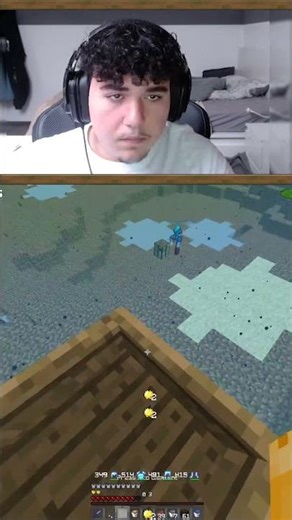 Dionyo betreibt Boot-PVP im UHC #minecraft #pvp #uhc #craftattack13 #shorts