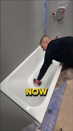 Full DIY Bathtub and Panel Installation Done Entirely by Hand