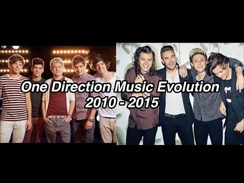 One Direction Music Evolution (2010-2015)