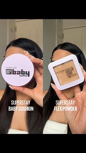 When your base actually listens 🤍 Blurred, smooth, and locked in. #SuperstayBabyCushion #SuperstayFlexPowder #MaybellinePH | Maybelline New York