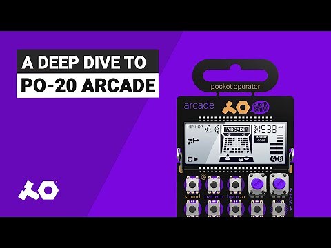 Using PO-20 ARCADE from Teenage Engineering , complete in depth guide tutorial.