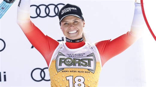 Ski: Corinne Suter schrammt hauchdünn am Sieg vorbei