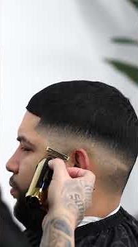 PERFECT fade barber tutorial! #barber #fadedculture #barbershop