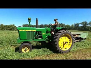 Hay season with John Deere equipment