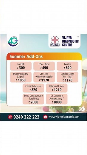 Beat Summer Health Issues | Full Body Checkup Starting ₹2000 | Vijaya Diagnostic Centre Vizag