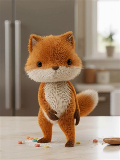 This fox just couldn't resist the latest dance craze! #cutefox #dance #viraldance #fox #aidance