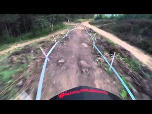 Downhill MTB GoPro footage through intense South African trail