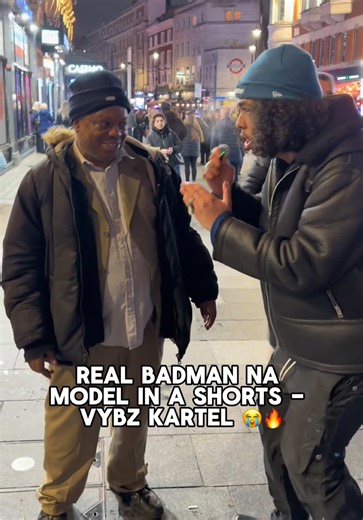 REAL BADMAN NA MODEL IN A SHORTS 😭🩳 @vybzkartel . . Would you finish the lyrics ❓❓#fy #fyp #viral #clarks #vybzkartel