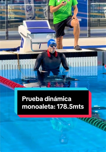 Récord en apnea dinámica: Francisco Coll Abad logra 178.5m