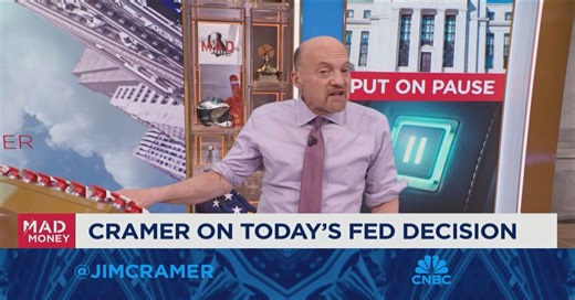 Jim Cramer talks today's Fed decision