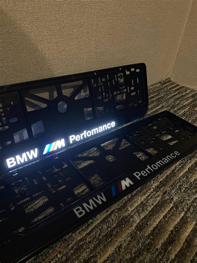 RGB Number Plate Frame for Your Car - Etsy