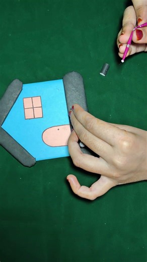 paper key holder diy 🏠 | paper craft ideas #diy #craft #cute