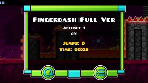 几何冲刺 Fingerdash Full ver 已完成68% 75%倍速