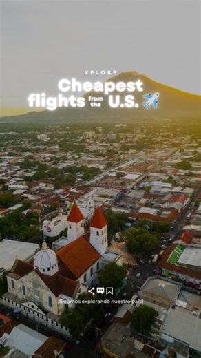 El Salvador is emerging as the most affordable international destination from the U.S., offering volcano hikes, surf beaches, colonial towns, and unforgettable food — all in one compact country. 🇸🇻 Discover El Salvador. 🌋🌊 #elsalvador | Xplore Sv