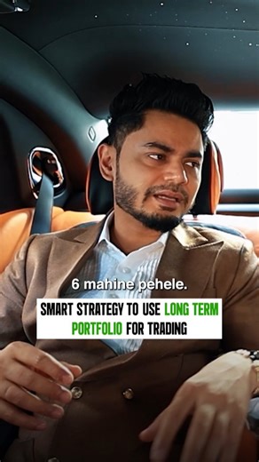 Connecting the Dots on Instagram: "Smart strategy to use long term portfolio for trading #trading #money #invest"