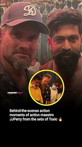 Excitement builds as #ToxicOnJune4th gets closer! 😉😉 #Toxic 🔥 #BehindTheScenes #ActionMaestro