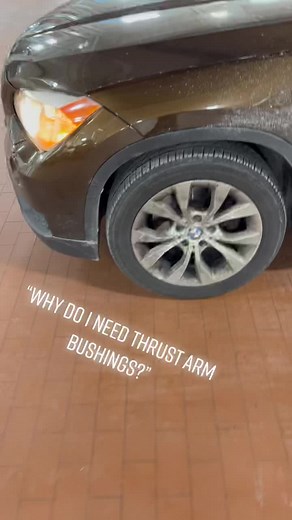 Replacing Thrust Arm Bushings on a BMW