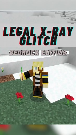 Minecraft 1.21 Xray Glitch for Bedrock Edition Tutorial