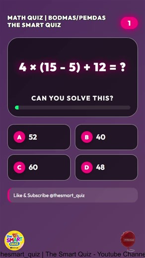 A quick check-up for your math skills | BODMAS Math Quiz