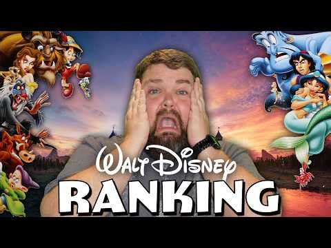 Ranking ALL Disney Animated Movies!