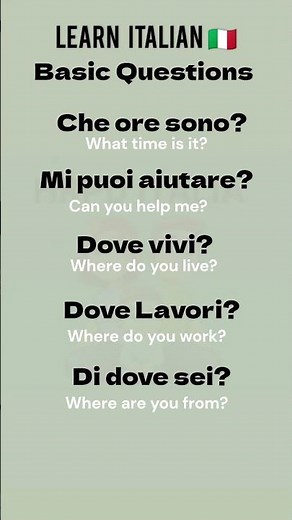 Easy way to learn Italian Language | Italian lesson For beginners | How to pronounce italian words