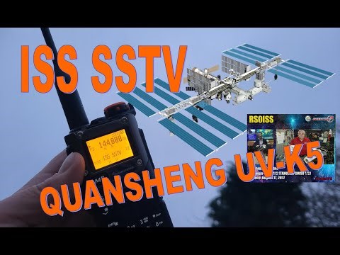 ISS SSTV Decoding with Quansheng UV-K5