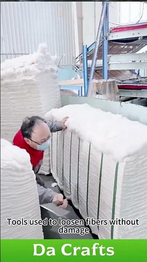 Fluffing Cotton Bales! 🌾✨