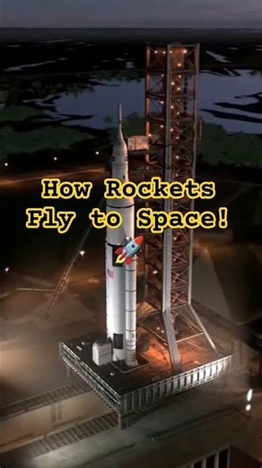 How Rockets Fly to Space 🚀