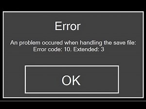 Scrap Mechanic- Error Code:10. Extended: 3 Fix