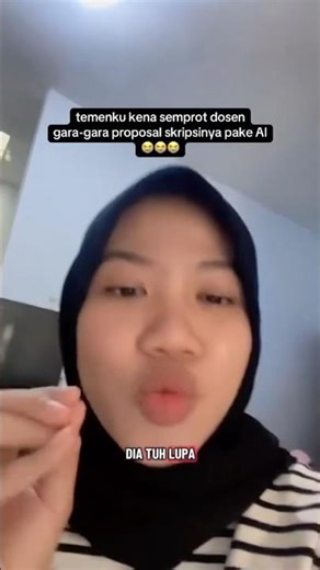 KENA SEMPROT DOSEN KARENA AI!💀 #ai #skripsi #viral #website #memes #thesis