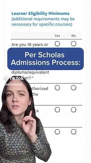 Per Scholas Admissions Process Explained