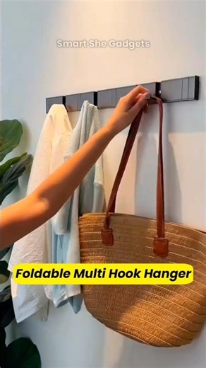 Foldable Multi Hook Hanger #FoldingHanger