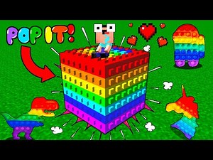 HOW TO CRAFT a PoP IT BLOCK in MINECRAFT? SECRET RECIPE *PoP*
