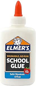 Amazon.com : Elmer's Liquid School Glue, Washable, 4 oz : General Purpose Glues : Office Products