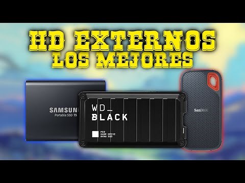 Top 6 Los mejores discos duros externos 🔥 (Windows/MAC/Android, desde 140 MB/s hasta los 2000 MB/s)