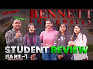 Bennett University Student Review 🔥 | Part - 1 | Shocking Reality 😱 | Placement ✅ | Campus Tour