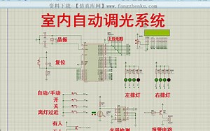 【完整版.zip】基于单片机室内自动调光灯设计【proteus仿真+程序+说明书】