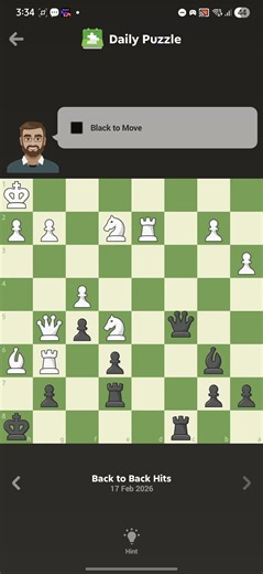 Chess Puzzles #Puzzle Solved 2416