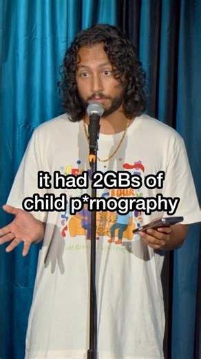 NEVER LEND SOMEONE YOUR HARD DRIVE #standupcomedy #darkjoke #standupcomedian