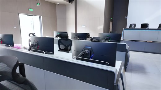 Control Room Console Project for Command Centers