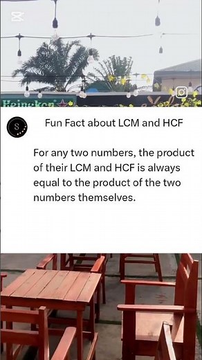 Relationship between HCF and LCM