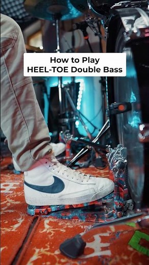 How to Play Fast Double Bass with Heel-Toe Technique