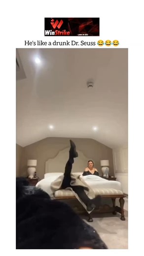 guffvibes on Instagram: "This video is a short, humorous comedy clip featuring a man jokingly imitating a "drunk" version of the children's author Dr. Seuss. Scenario & Humour The "Drunk Dr. Seuss" Act: The man lies on the foot of a bed, wrapped in a blanket, and recites rhymes in a style reminiscent of Dr. Seuss's famous books, but with a "drunken" twist. The Rhyming: He asks nonsensical, rhyming questions such as, "Have you ever gone to sleep without even a thought or thinking?" and "Have you 